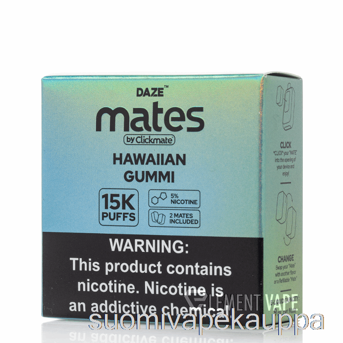 Vape Box 7 Daze Mate Pods Hawaiian Gummi